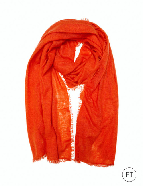 Mala Alisha sjaals oranje