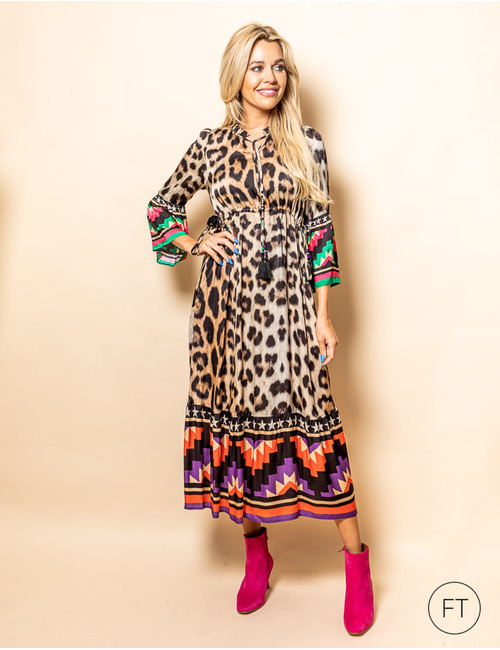 Grace lang kleed leopard