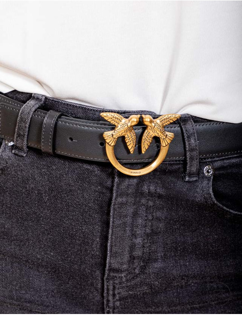 Pinko riem zwart