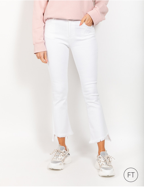 Liviana Conti regular fit jeans wit