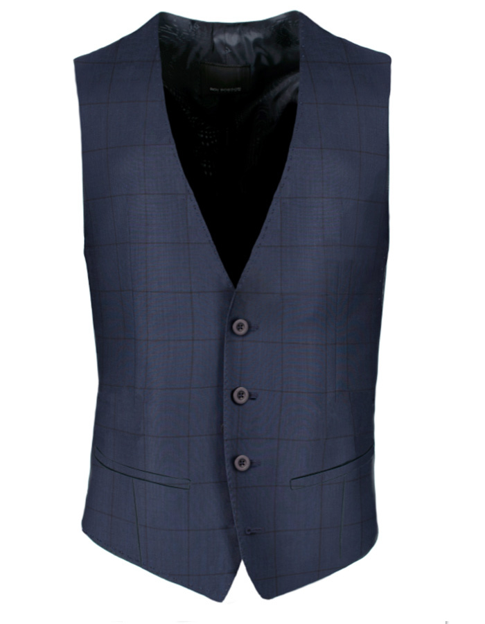 Slim Fit Stretch Gilet 5089
