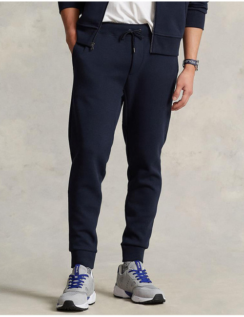 Double-knit jogger broek