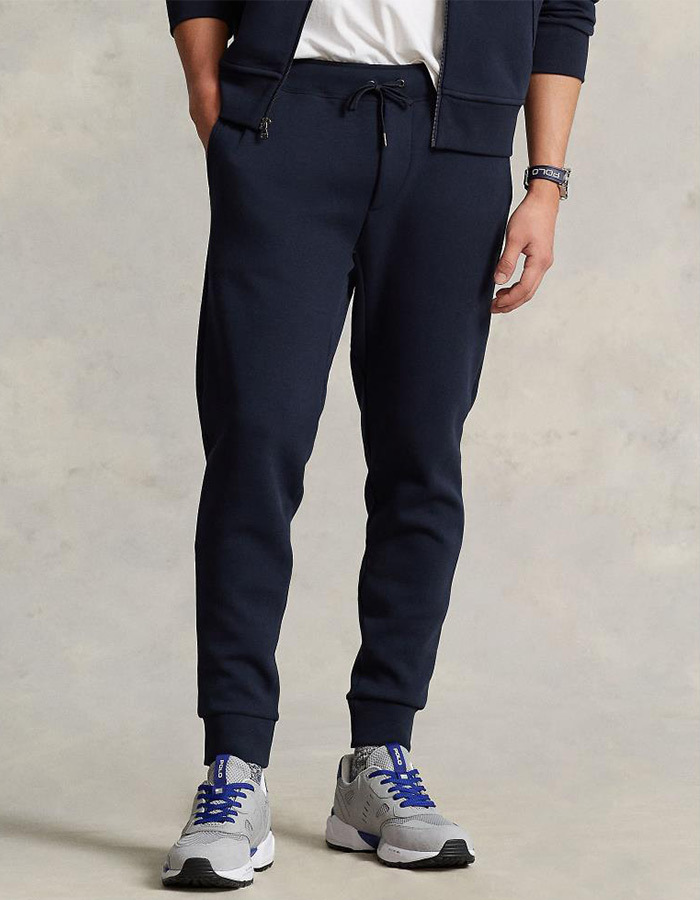 Double-knit jogger broek