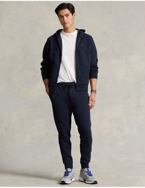 Double-knit jogger broek