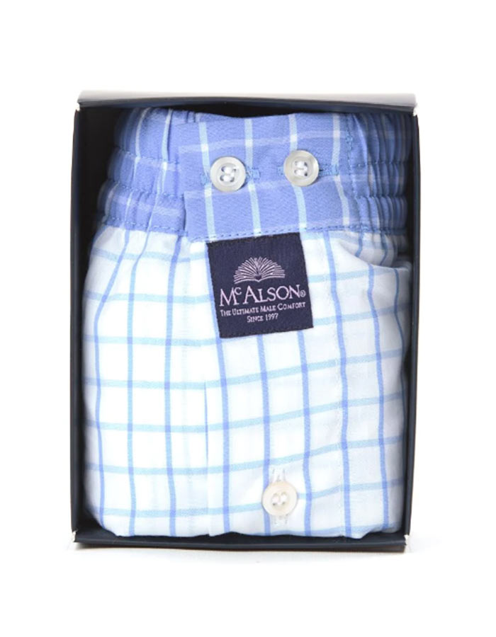 Mc Alson boxershort blauw