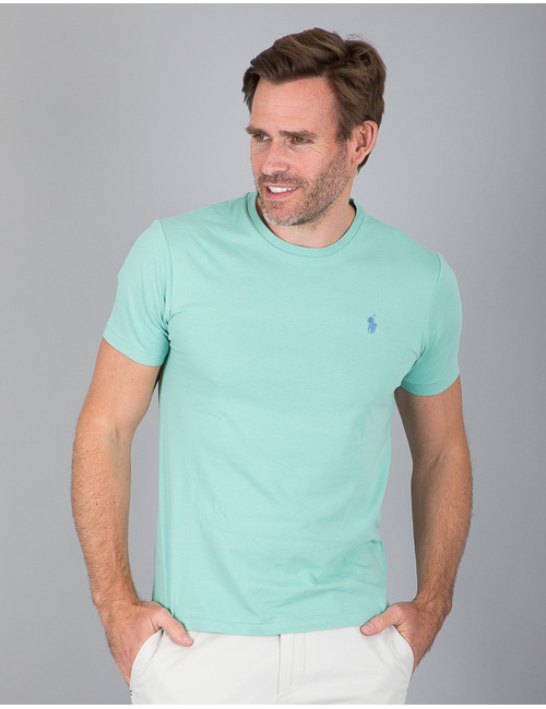Custom Slim fit T-shirt Groen