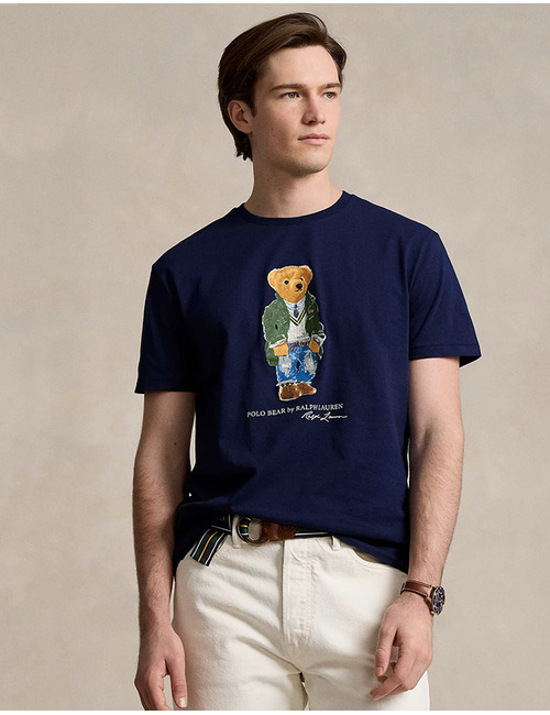 Classic fit Jersey T-shirt met polo bear