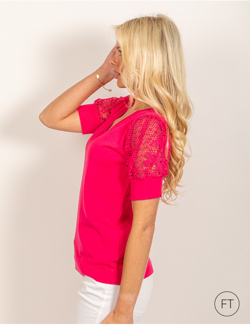 Leo & Ugo tops roze