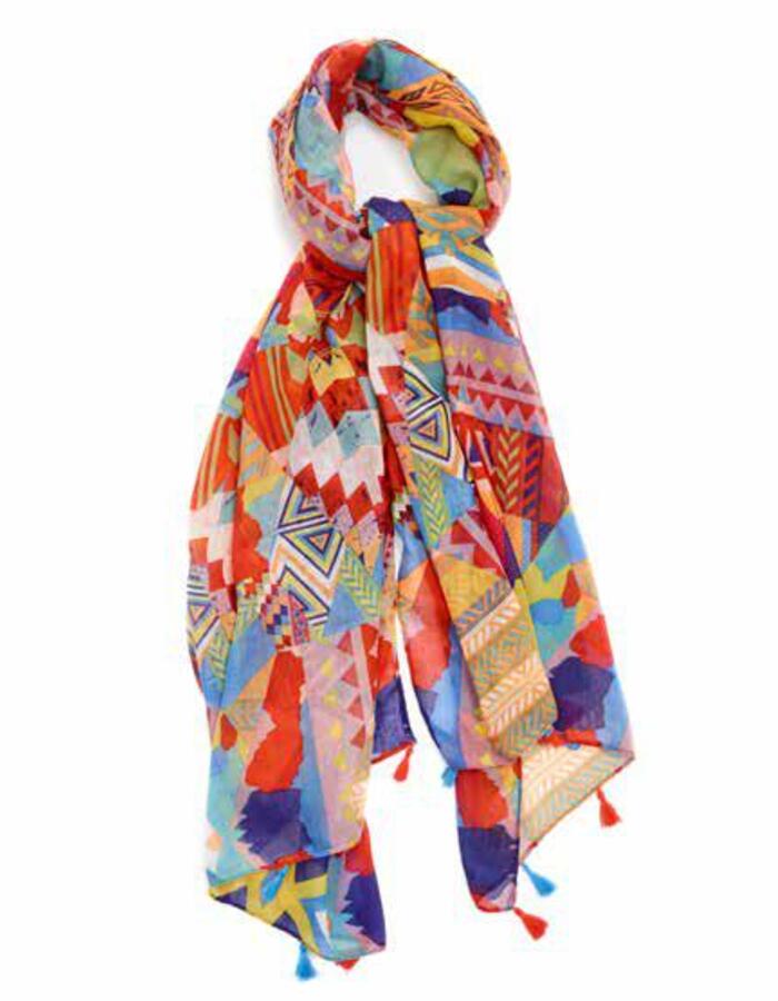Titto sjaal multicolor