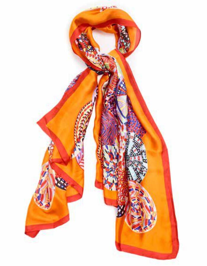 Titto sjaal oranje
