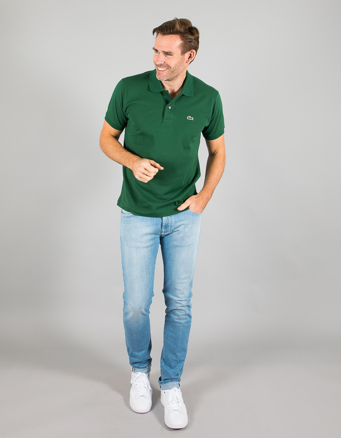Lacoste classic fit polo groen