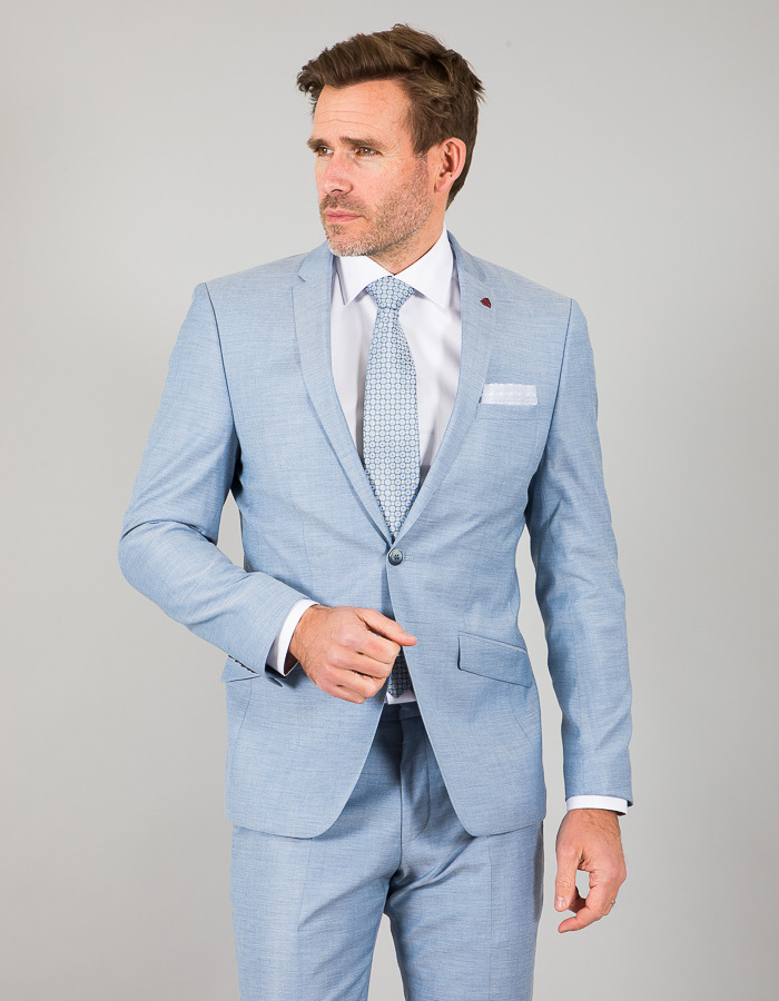 Roy Robson kostuumbroek blauw