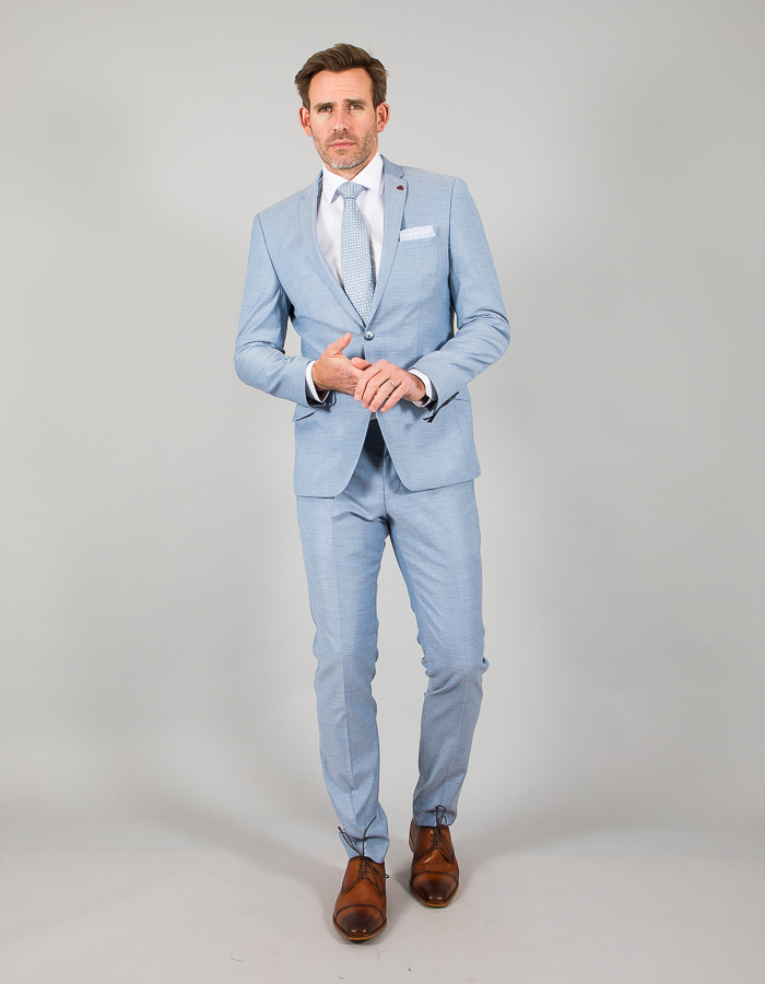 Roy Robson kostuumbroek blauw