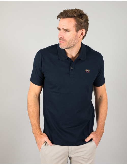 Regular Fit Cotton Piqué Polo Shirt met Iconic Badge