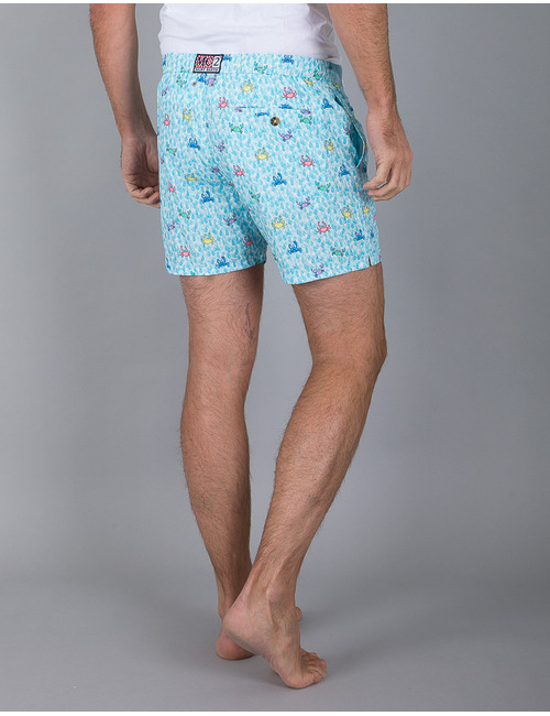 Mc2 Saint Barth zwemshort blauw