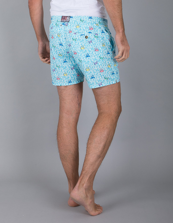 Mc2 Saint Barth zwemshort blauw