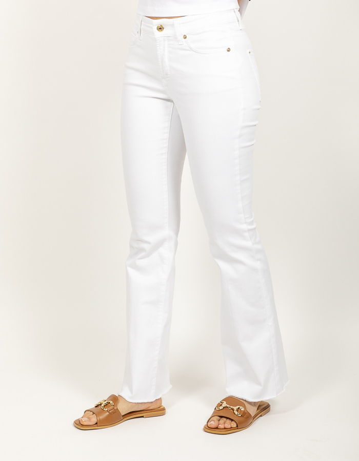 Cambio regular fit jeans wit