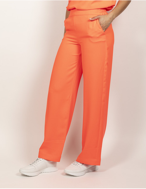 Lalotti broek met elatische band oranje