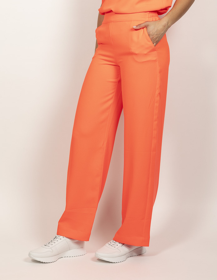Lalotti broek met elatische band oranje