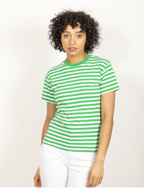 Ralph Lauren Dames t-shirt korte mouw groen