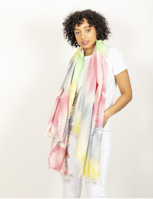 Due Amanti sjaals multicolor