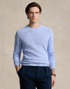 Textured Cotton Crewneck Sweater
