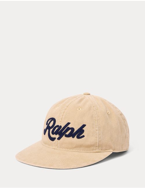 APPLIQUÉD TWILL BALL CAP