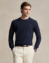 Mesh-Knit Cotton Crewneck Sweater – Lightweight & Textured  