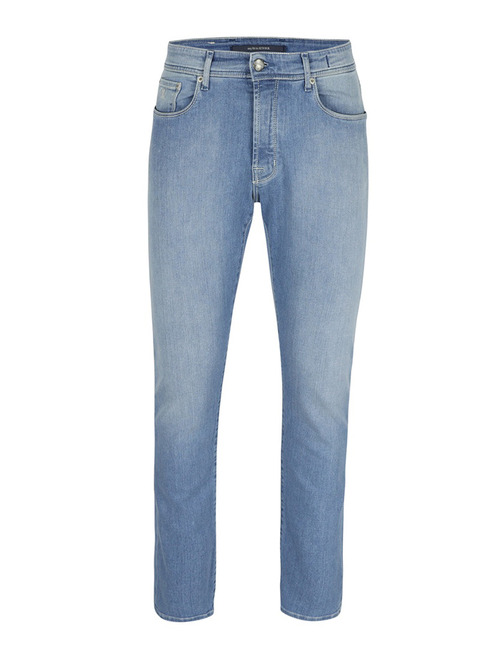 Lichtblauwe relaxed fit stretch jeans – ATN01RG