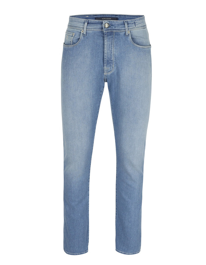 Lichtblauwe relaxed fit stretch jeans – ATN01RG
