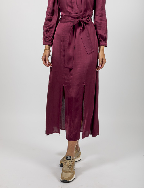 Bordeaux due amanti lang kleed chez Fashion Team Livraison gratuite