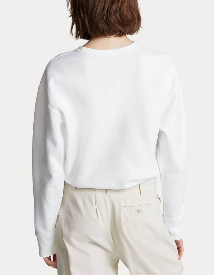 Ralph Lauren Dames lange mouw sweater wit